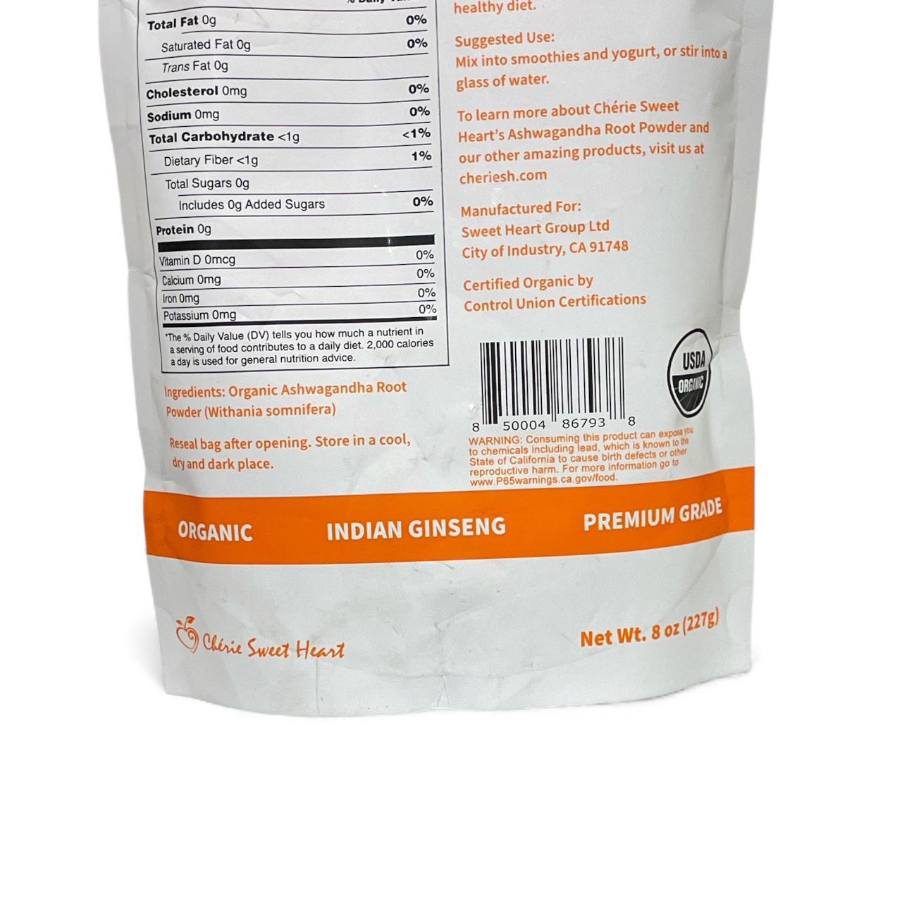 Ashwagandha Root Powder 227 g